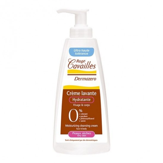 Rogé cavailhès dermazero crème lavante hydratante 1L Rogé cavailhès dermazero crème lavante hydratante 1L