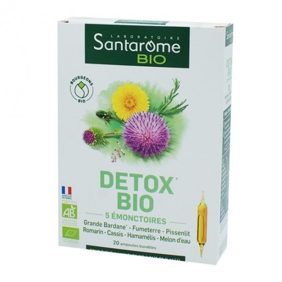 SANTAROME DETOX BIO B/20AX10ML SANTAROME DETOX BIO B/20AX10ML