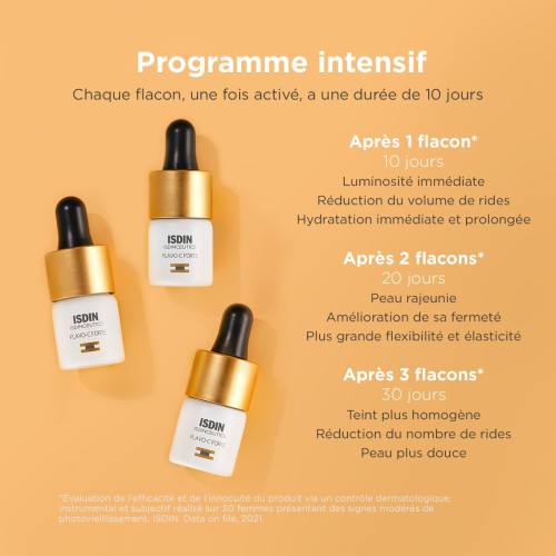 ISDINCEUTICS Flavo-C Forte – Boîte de 3 Flacons