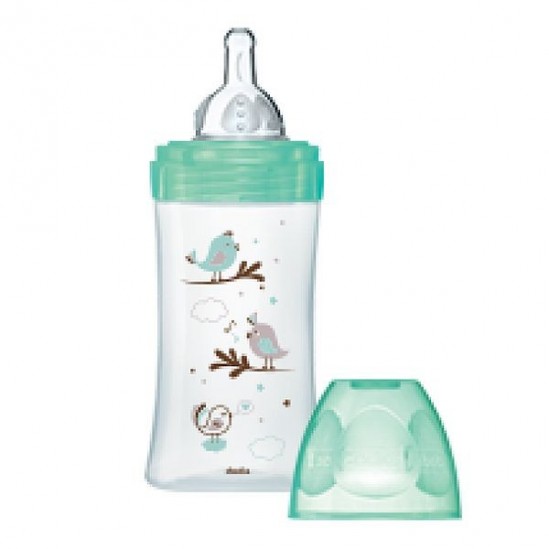 Dodie biberon en verre tétine ronde ronde 3 vitesse oiseaux 270ml Dodie biberon en verre tétine ronde ronde 3 vitesse oiseaux 270ml