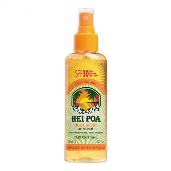 Hei poa huile sèche au monoï SPF 30 150ml Hei poa huile sèche au monoï SPF 30 150ml