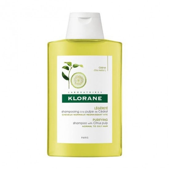Klorane shampooing pulpe cédrat 400ml Klorane shampooing pulpe cédrat 400ml