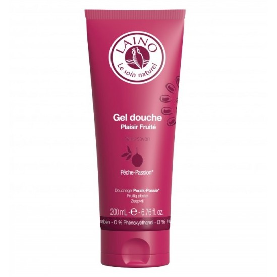 Laino gel douche pêche passion 200 ml Laino gel douche pêche passion 200 ml