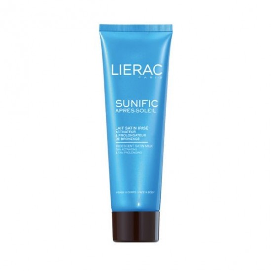 Liérac sunific après-soleil lait satin irisé 125ml Liérac sunific après-soleil lait satin irisé 125ml