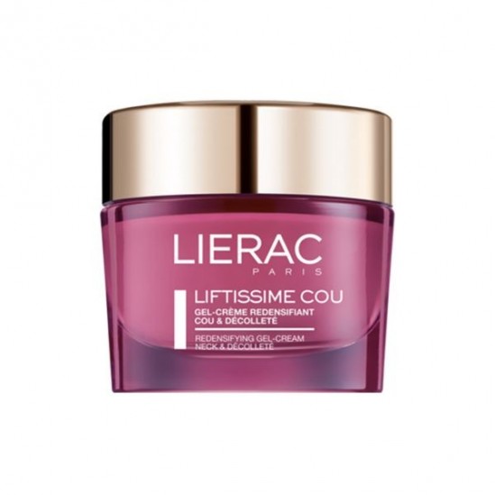 Lierac liftissime gel-crème redensifiant cou et décolleté 50ml Lierac liftissime gel-crème redensifiant cou et décolleté 50ml