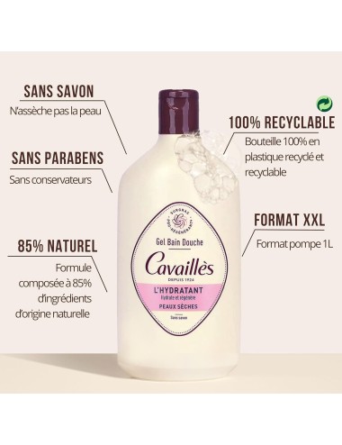 Rogé Cavaillès Lait Bain et Douche Hydratant - 400 ml