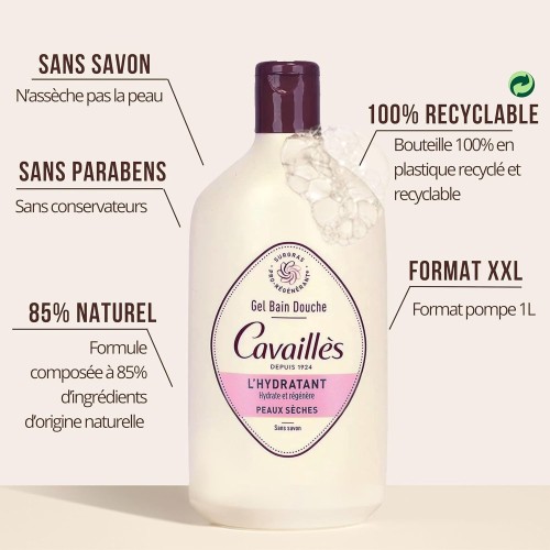 Rogé Cavaillès Lait Bain et Douche Hydratant - 400 ml