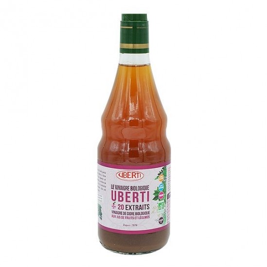 Uberti vinaigre de cidre enrichi bio 75cl Uberti vinaigre de cidre enrichi bio 75cl