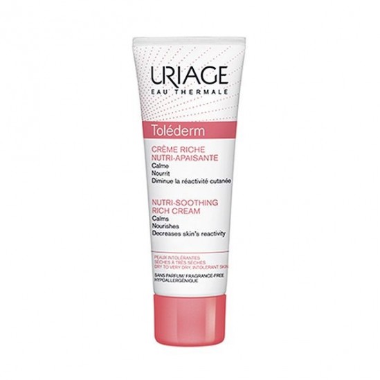Uriage toléderm riche crème nutri-apaisante 50ml Uriage toléderm riche crème nutri-apaisante 50ml