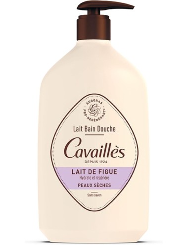 Rogé Cavaillès Lait Bain et Douche Hydratant Lait de Figue - 1 Litre