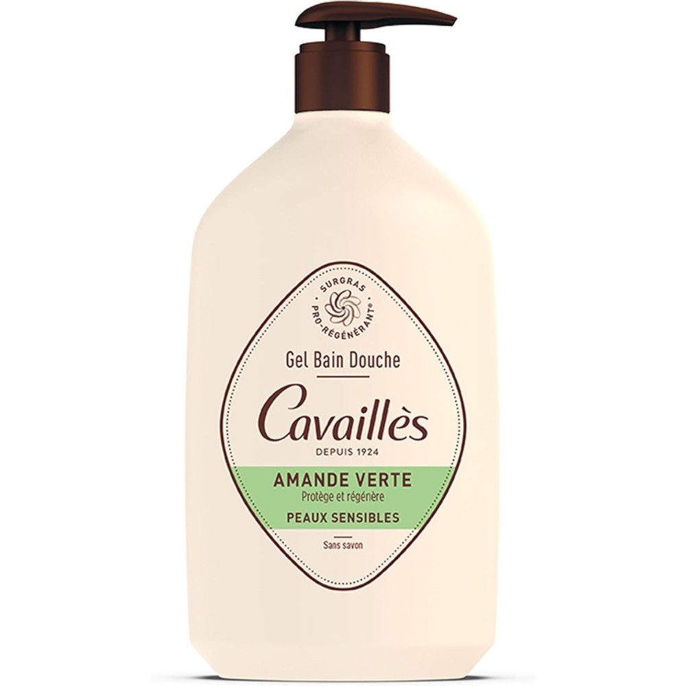 Rogé Cavaillès Gel Surgras Actif Bain Douche Amande Verte - 1 Litre