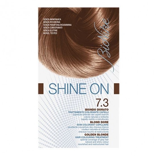 Bionike Shine on soin coloration 7.3 blond doré Bionike Shine on soin coloration 7.3 blond doré