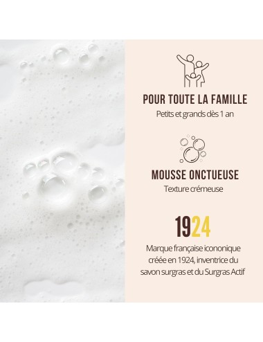 Rogé Cavaillès Gel Surgras Actif Bain Douche Classique - 1 Litre