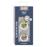 2 Sucettes BIBS Bohème Ronde Sage / Cloud - GLOW