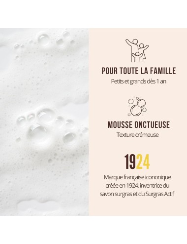Rogé Cavaillès Gel Surgras Actif Bain Douche Lait et Miel - 1 Litre