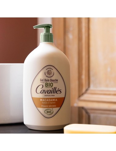 Rogé Cavaillès Gel Surgras Bain Douche Huile Macadamia BIO - 1 Litre