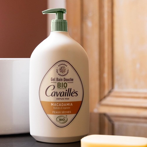 Rogé Cavaillès Gel Surgras Bain Douche Huile Macadamia BIO - 1 Litre