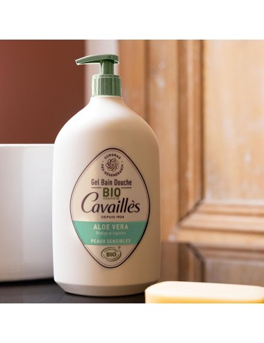 Rogé Cavaillès Gel Surgras Bain Douche Aloe Vera BIO - 1 Litre