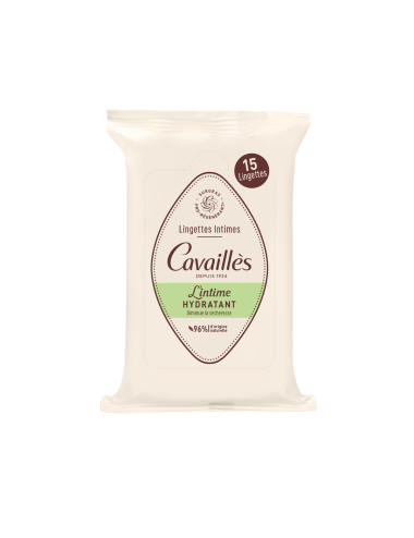 Rogé Cavaillès Lingettes Spécial Sècheresse Hydratant 15 Unités