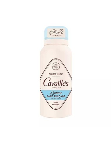 Rogé Cavaillès Mousse Intime Sans Rinçage Anti-Bactérien 100 ml