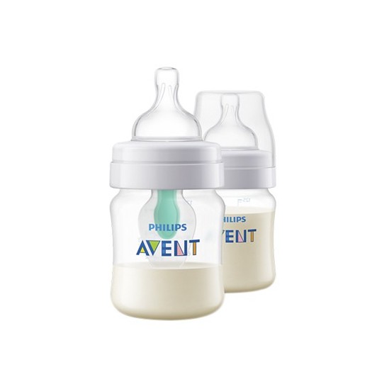 Avent Airfree anti-colic avec valve 2X125ml Avent Airfree anti-colic avec valve 2X125ml