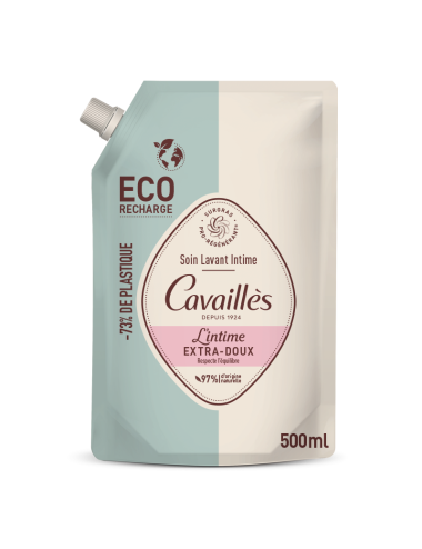 Rogé Cavaillès Eco-Recharge Soin Naturel Toilette Intime Extra-Doux – 500 ml