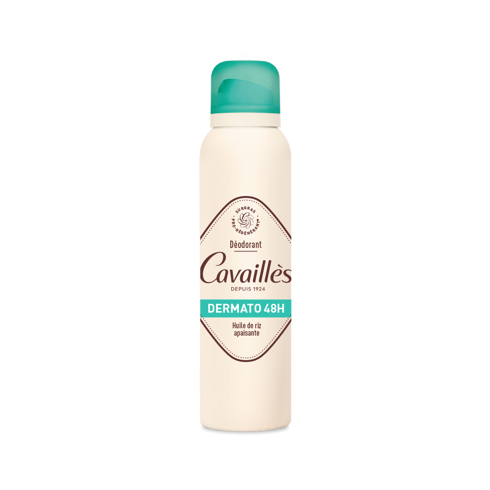 Rogé Cavaillès Déodorant Soin Dermato 48H Sans Sels d'Aluminium Spray – 150 ml