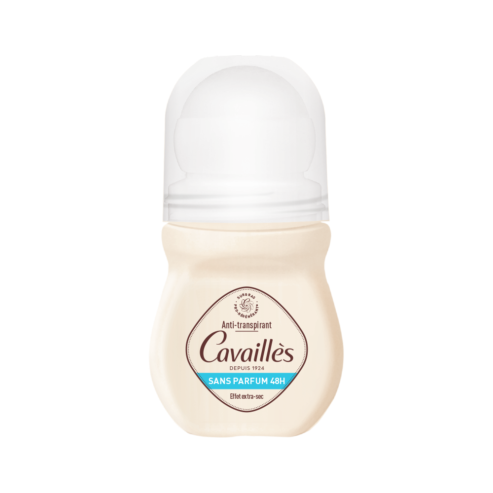 Rogé Cavaillès Anti-Transpirant Absorb+ Soin Régulateur Sans Parfum Roll-on – 50 ml
