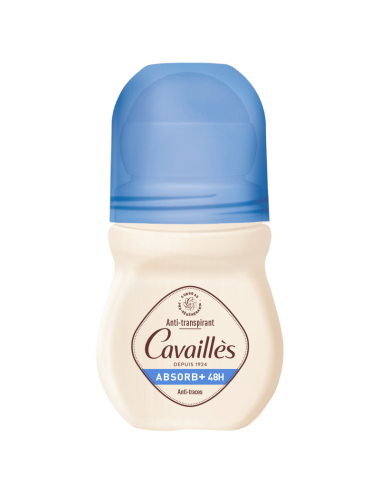 Rogé Cavaillès Anti-Transpirant Absorb+ Mixte et Invisible Roll-on – 50 ml