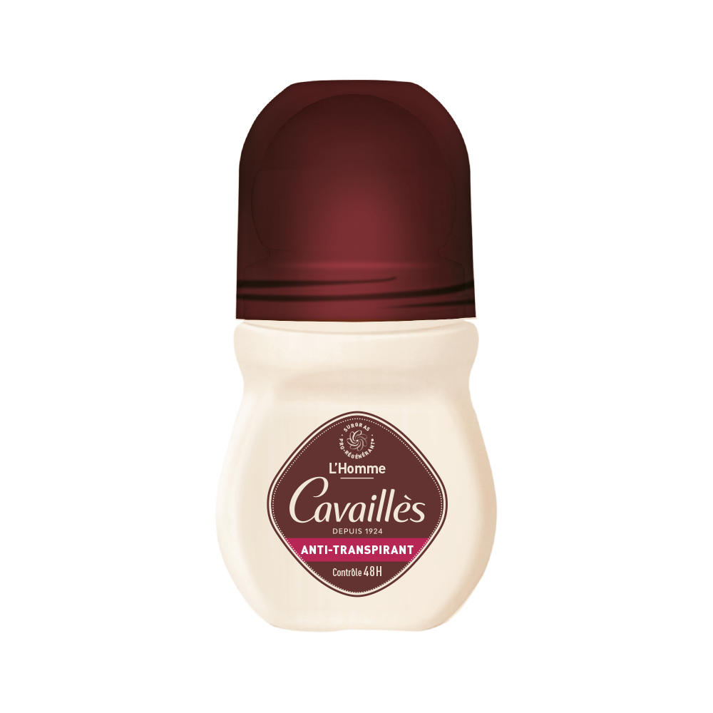 Rogé Cavaillès Anti-Transpirant Absorb+ Soin Régulateur Homme Roll-on – 50 ml