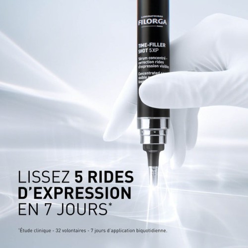 Filorga Time-Filler Shot 5XP Sérum Ciblé Rides d\'Expression 15 ml