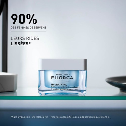 Filorga Hydra-Hyal Gel-Crème Hydratant Repulpant Peaux Mixtes 50 ml