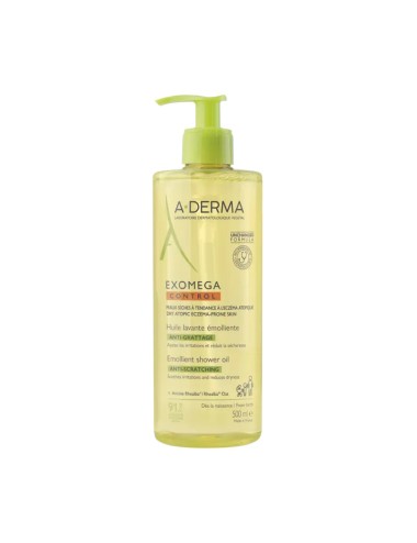 A-Derma - Exomega Control – Huile Lavante Émolliente