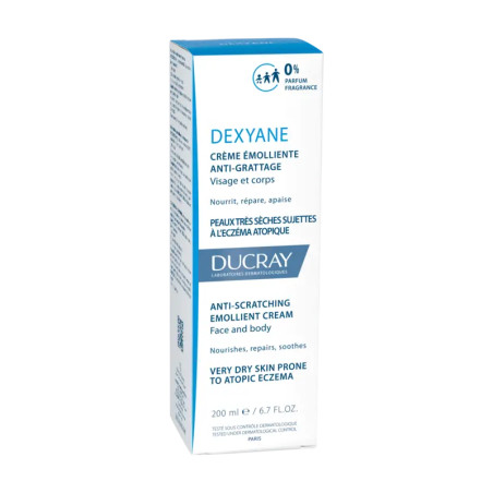 DUCRAY DEXYANE – Crème Émolliente Anti-Grattage