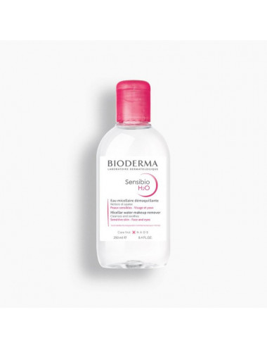 Bioderma Sensibio H2O anti-rougeur eau micellaire démaquillante 250 ml