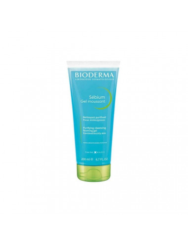 Bioderma Sébium gel moussant nettoyant purifiant anti-imperfections 200