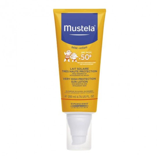 Mustela bébé-enfant lait solaire spf50 200ml Mustela bébé-enfant lait solaire spf50 200ml