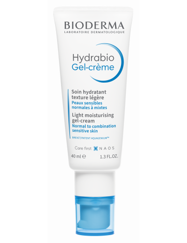 Bioderma Hydrabio gel-crème visage hydratation éclat 40 ml