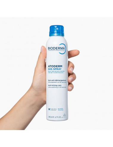 Bioderma Atoderm SOS Spray spray anti-démangeaisons immédiat 200 ml