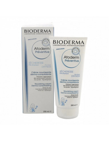 Bioderma Atoderm Preventive crème nourrissante anti-dessèchement 200 ml