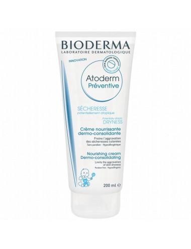 Bioderma Atoderm Preventive crème nourrissante anti-dessèchement 200 ml