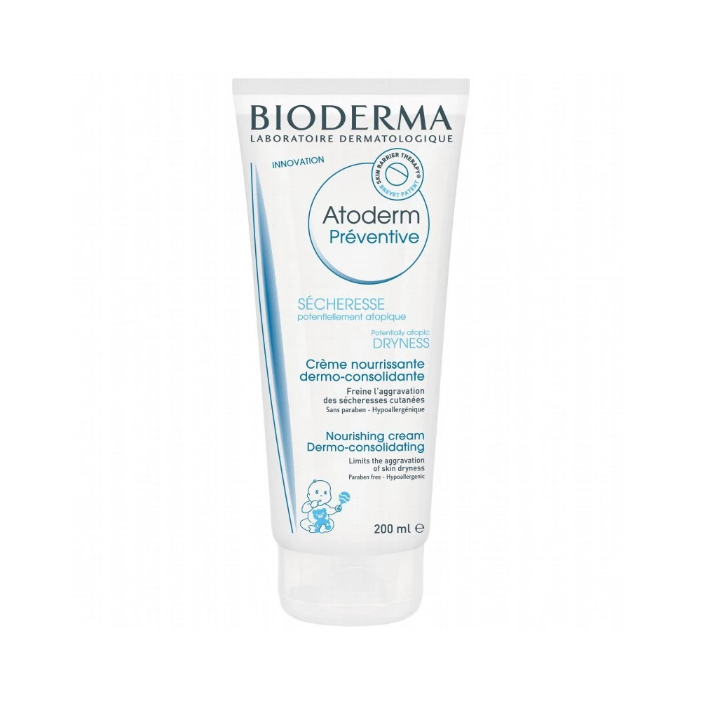 Bioderma Atoderm Preventive crème nourrissante anti-dessèchement 200 ml