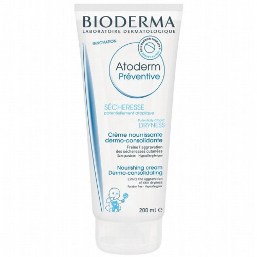 Bioderma Atoderm Preventive crème nourrissante anti-dessèchement 200 ml