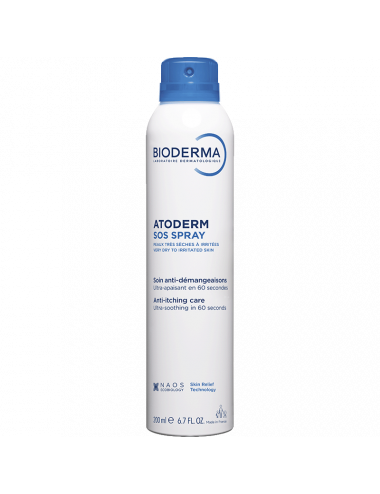 Bioderma Atoderm SOS Spray spray anti-démangeaisons immédiat 200 ml