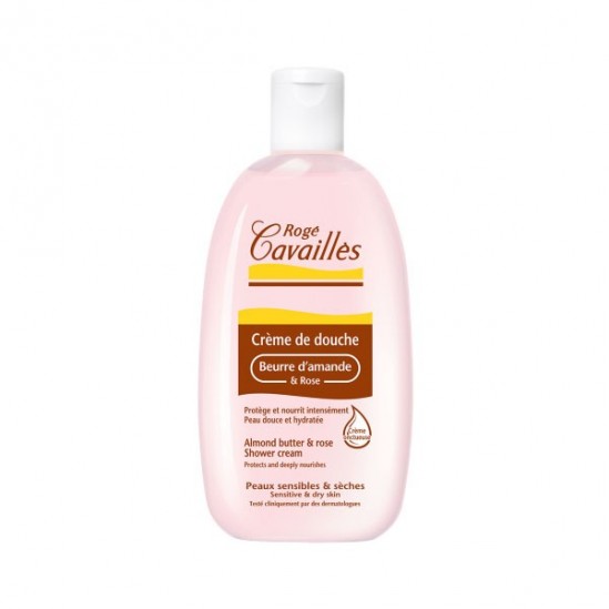 Rogé cavaillès crème de douche amande & rose 250ml Rogé cavaillès crème de douche amande & rose 250ml
