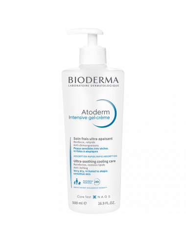 Bioderma Atoderm Intensive Gel-Crème Apaisant Anti-Grattage 500 ml