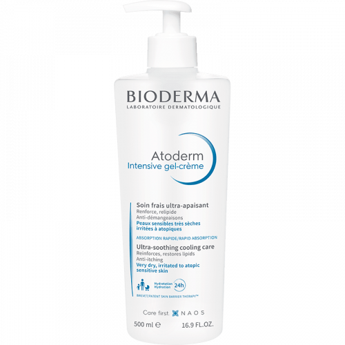 Bioderma Atoderm Intensive Gel-Crème Apaisant Anti-Grattage 500 ml