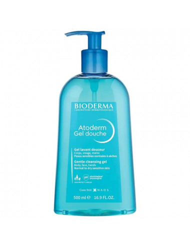 Bioderma Atoderm Gel Douche (flacon Pompe 500 ml)