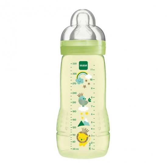 Mam easy active™ biberon 2ème âge 330ml Mam easy active™ biberon 2ème âge 330ml