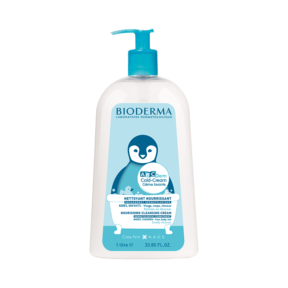 Bioderma ABCDerm Cold Cream Crème Lavante – 1 L